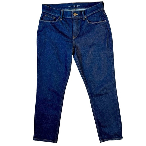 Mott & Bow Denim - Mott & Bow Denim Boyfriend Dark Wash Jeans Womens Size 29